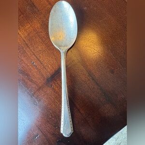 Antique Oneida Community Tudor Plate Algonquin Silverplate Spoon – 1923 Pattern